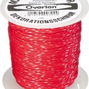 Maurerschnur PP 1,3mm 100m rot Overmann