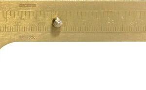 Knopfmaß Messing 80mm FORTIS