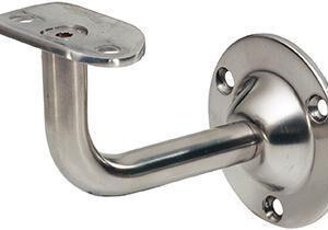 KWS 4525 Handlaufstütze St.silb.f.75 mm Wandabst.