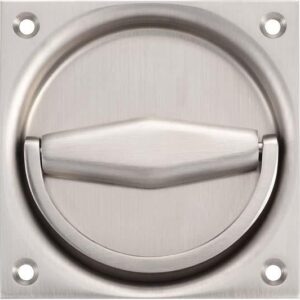 KWS 5016Klappringmuschel-griff 90x90mm,8mm Locht.