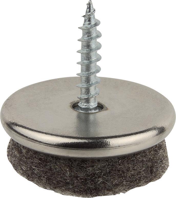 2275371 filzgleiter mit schraube grau 20mm