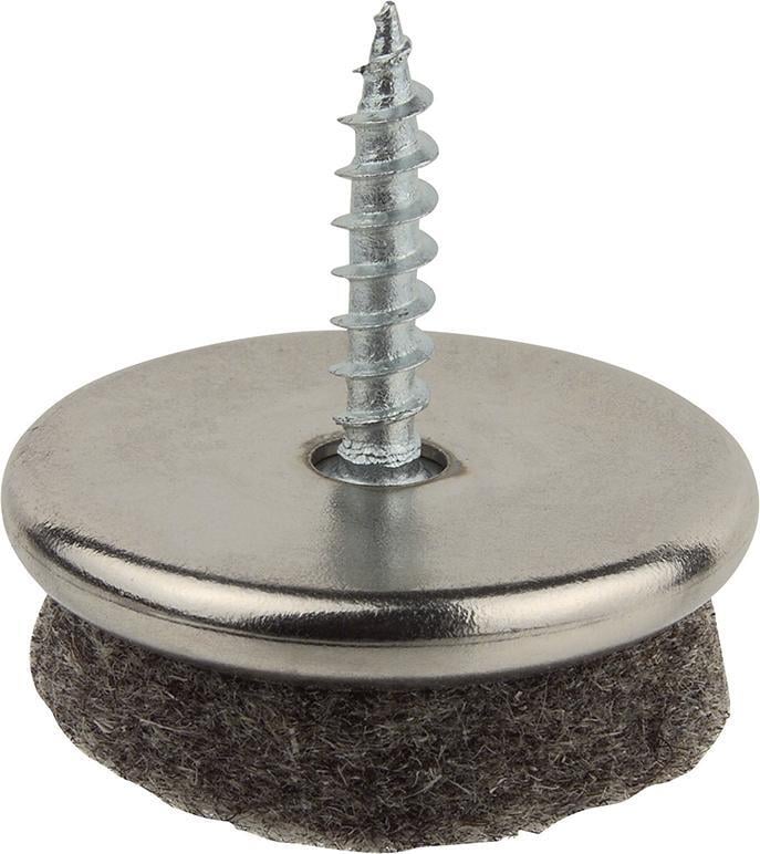 2275373 filzgleiter mit schraube grau 30mm