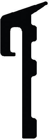 2275376 fensterbankdichtung l7016weiss