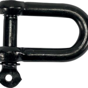 Schäkel gerade schwarz-Zn 10,0mm-3,8"