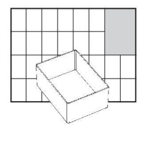 Facheinsatz f.Mod.C Typ A7-1 klar 4 Stk.