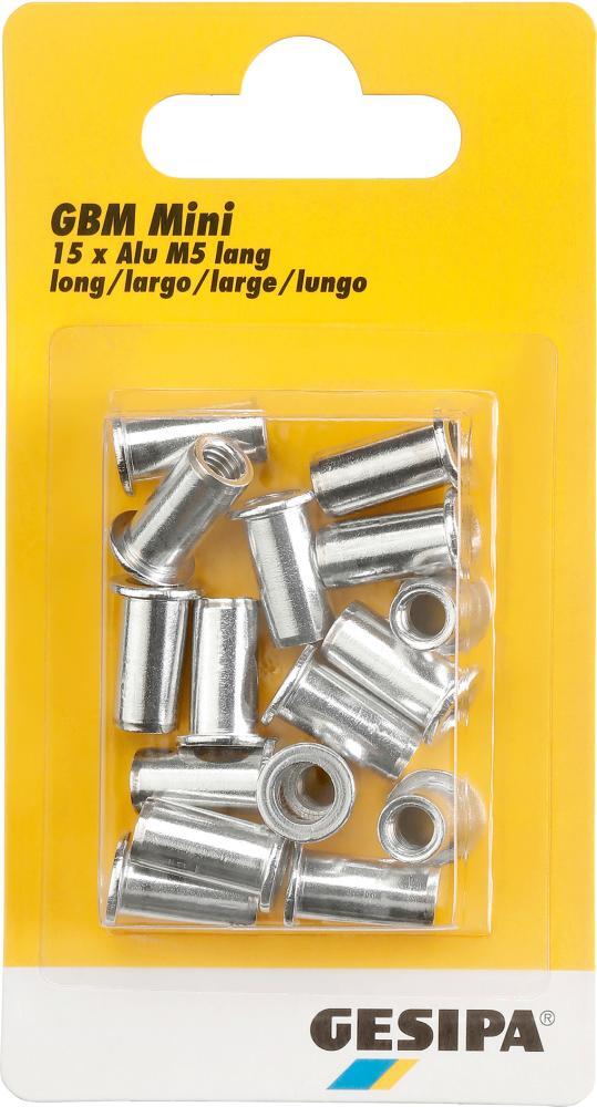 2277070 blindnietmuttern alu im mini pack m5 mittel gesipa