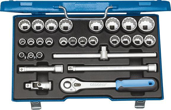 2277208 steckschluessel satz 1 2 d19vmu 10 28 teilig gedore