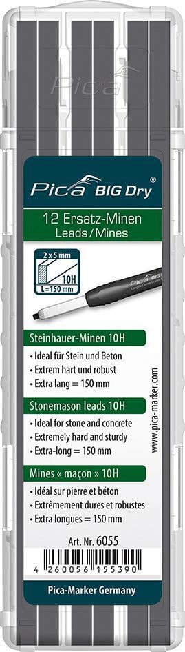 2277463 minen set fuer zimmermanns bleistift big dry steinhauer graphit 1