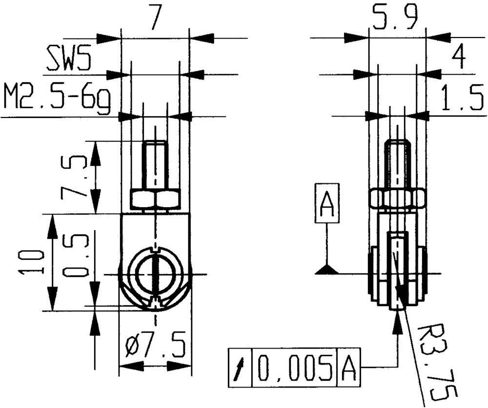 2277736 messeinsatz stahl typ 22 7 5mm kaefer