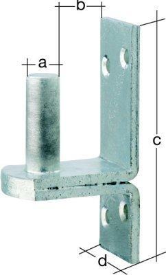 2279032 haken auf platte 3302 k3 dii 20 mm