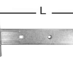 Kreuzgehänge 35x2,5x200mmhell verz.