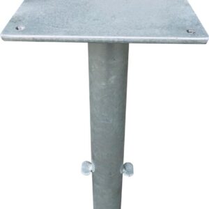 Bodenhülse verz. incl. Schrauben