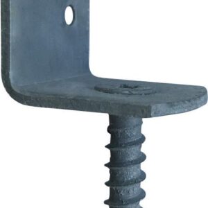 Flechtzaunbeschlag+Schr.Tfeuerverzinkt Hadra