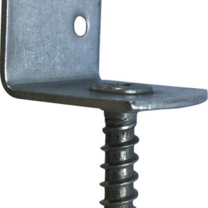 Flechtzaunbeschlag+Schr.TEdelstahl A2 Hadra