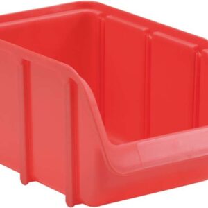 Sichtbox rot Gr.3 B146xH127xT242 mm