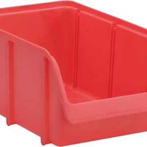 Sichtbox rot Gr.4 B207xH155xT332 mm