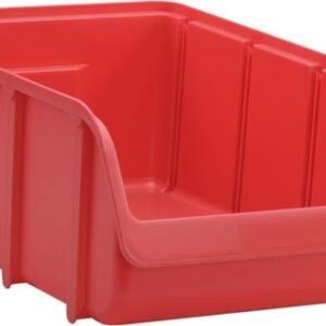 Sichtbox rot Gr.5 B312xH184xT489 mm