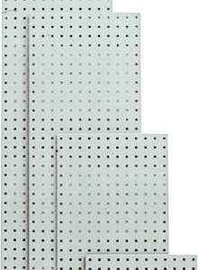 Lochplatte 1486x457 mm lichtgrau RAL 7035