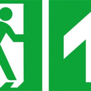 R-Schild,R-weg gerade re 30x15cm,Alu,nachl.