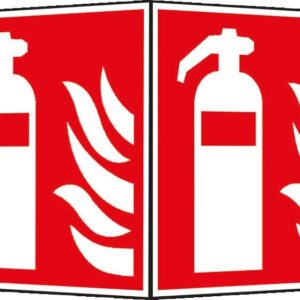 Brandschutzschild Alu Feuerlöscher Wi.150x150
