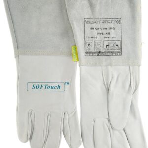 WIG-Hands. Kalbsleder Gr. L 1Paar WELDAS