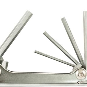 Winkelschraubendreher- Satz im Handklapphalter Metall 3-10mm 6-t