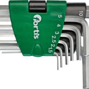 Winkelschraubendr.-Clip 9tlg. 1,5-10mm FORTIS