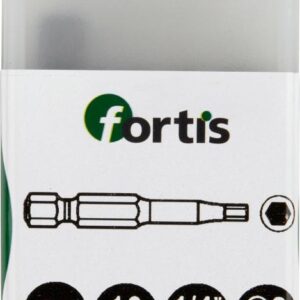Bit 1/4" DIN3126 E6,3 Hex 5 x50mm 10Stk.FORTIS