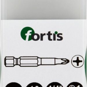Bit 1/4" DIN3126 E6,3 PH 2x50mm a10Stk.FORTIS