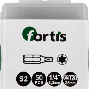Bit-Set DIN3126C6,3 50 x T25x25mm FORTIS