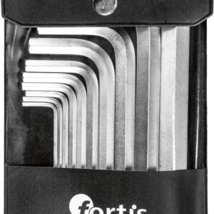 Winkelschraubendr.-Stz. 10tlg. 2-14mm FORTIS