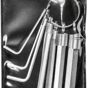 Winkelschraubendr.-Stz. 9tlg. 2-10mm FORTIS