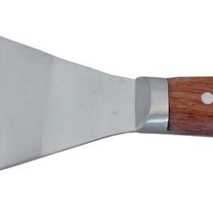 Malerspachtel VA mit Rosenholzheft 100mm HAROMAC