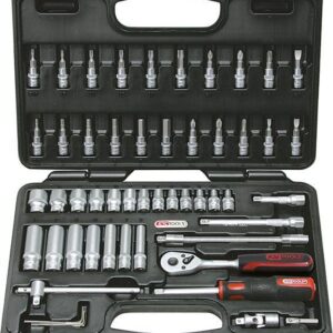 Steckschl.Garnitur 1/4" 53-tlg. KS