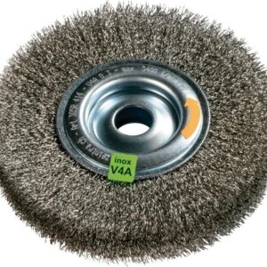 Rundbürste V4A gewellt 200x30x0,3mm ZEINTRA