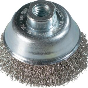 Topfbürste V4A M14 gewellt 70x0,3mm ZEINTRA