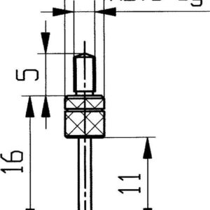 Messeinsatz HM Typ 14/ 1,5mm KÄFER