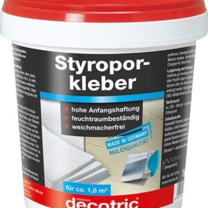 Styroporkleber 1 kg gebrauchsfertig decotric
