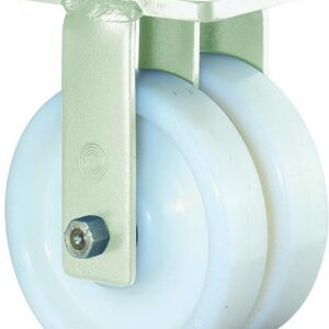 Dopp-Bockr.100mm S110.B15Platte,Kst.weiß,KL S110.B15.100