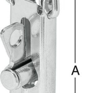 Kistenverschluss 110x37 mm verzinkt