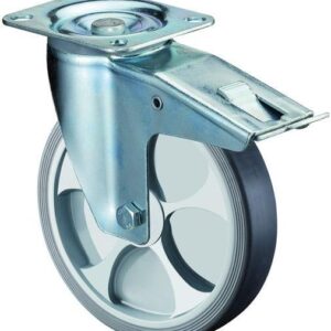 Lenkrolle 80mm L420.B44 Platte,thermopl.RL,Fest L420.B44.081