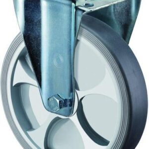 Bockrolle 100mm L410.B44 Platte,thermopl.RL L410.B44.101