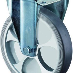 Bockrolle 125mm L410.B44 Platte,thermopl.RL L410.B44.126