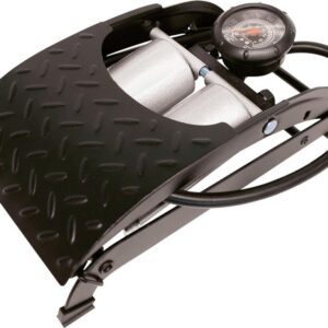 Fußluftpumpe Premium Doppelzylinder Schl. 60cm