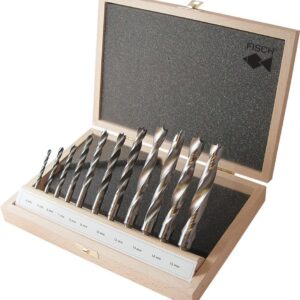 Holzspibo.Stz.HSS Profi 11-tlg. 4-16mm R Fisch