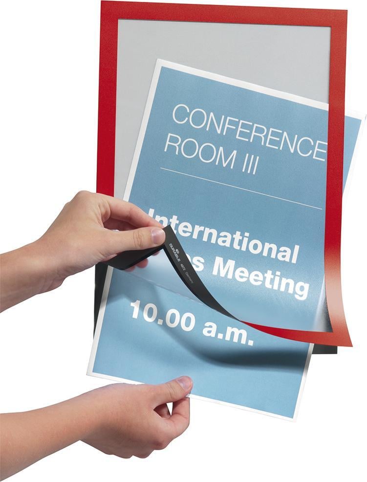 2284539 informationsrahmen a4 2 stueck rot