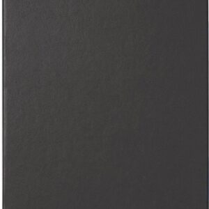 A4 Schreibplatte schwarz m. Folienüberzug