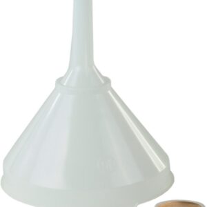 Trichter HD-PE mit Sieb 208mm natur Hünersdorff