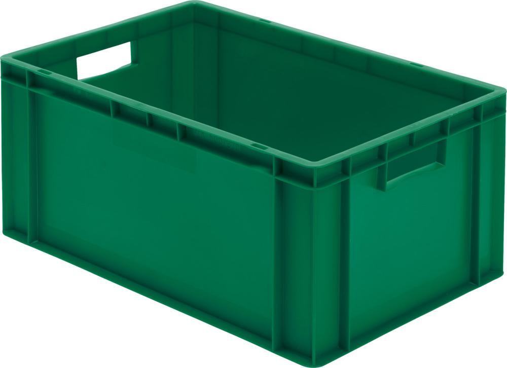 Stapeltransportkasten 600x400x270 mm grün 1 Stapeltransportkasten 600x400x270 mm grün