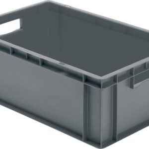 Stapeltransportkasten 600x400x210 mm grau